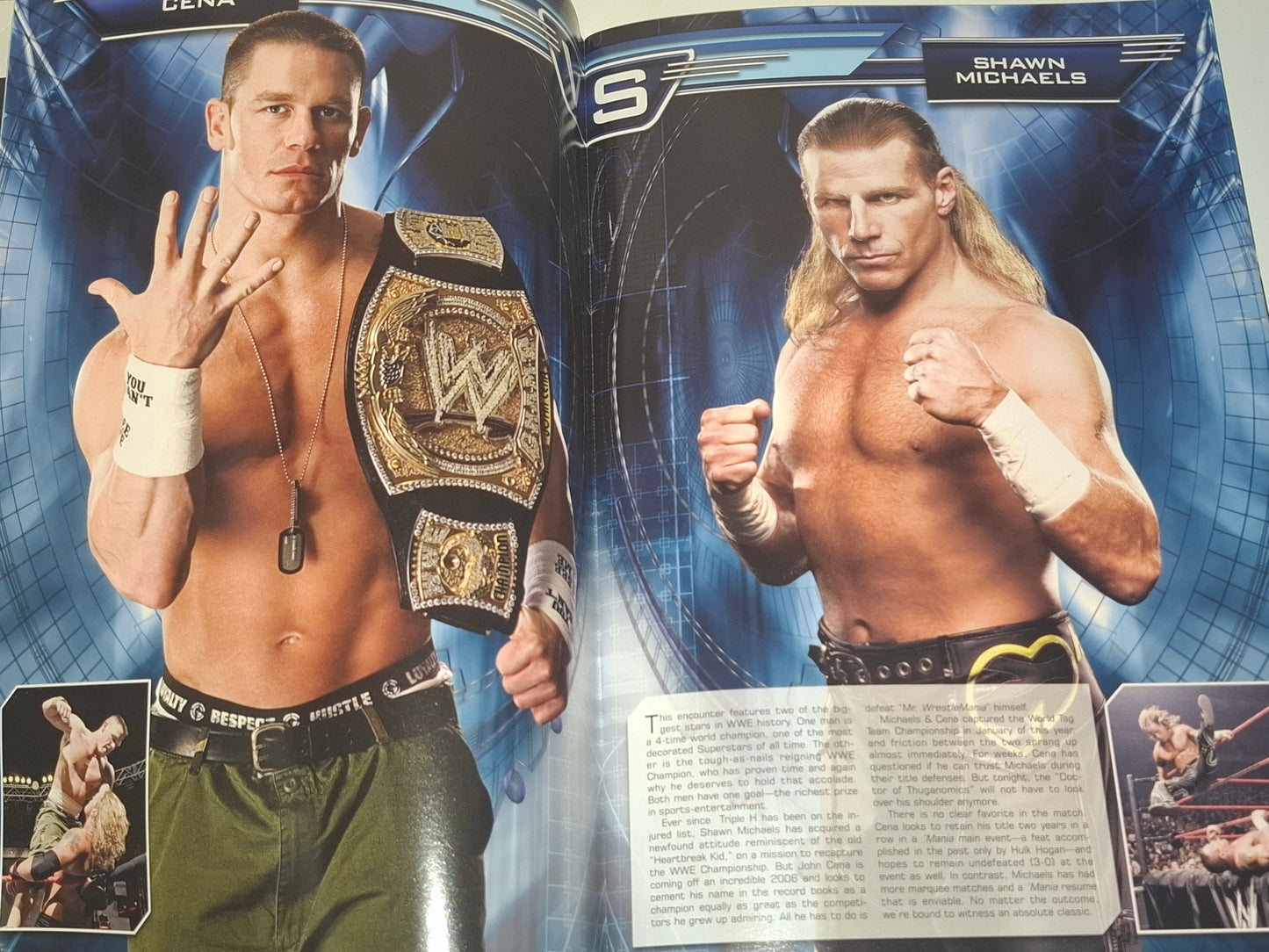 WWF / WWE Wrestling - Wrestlemania 23 - Official Event Program (2007)