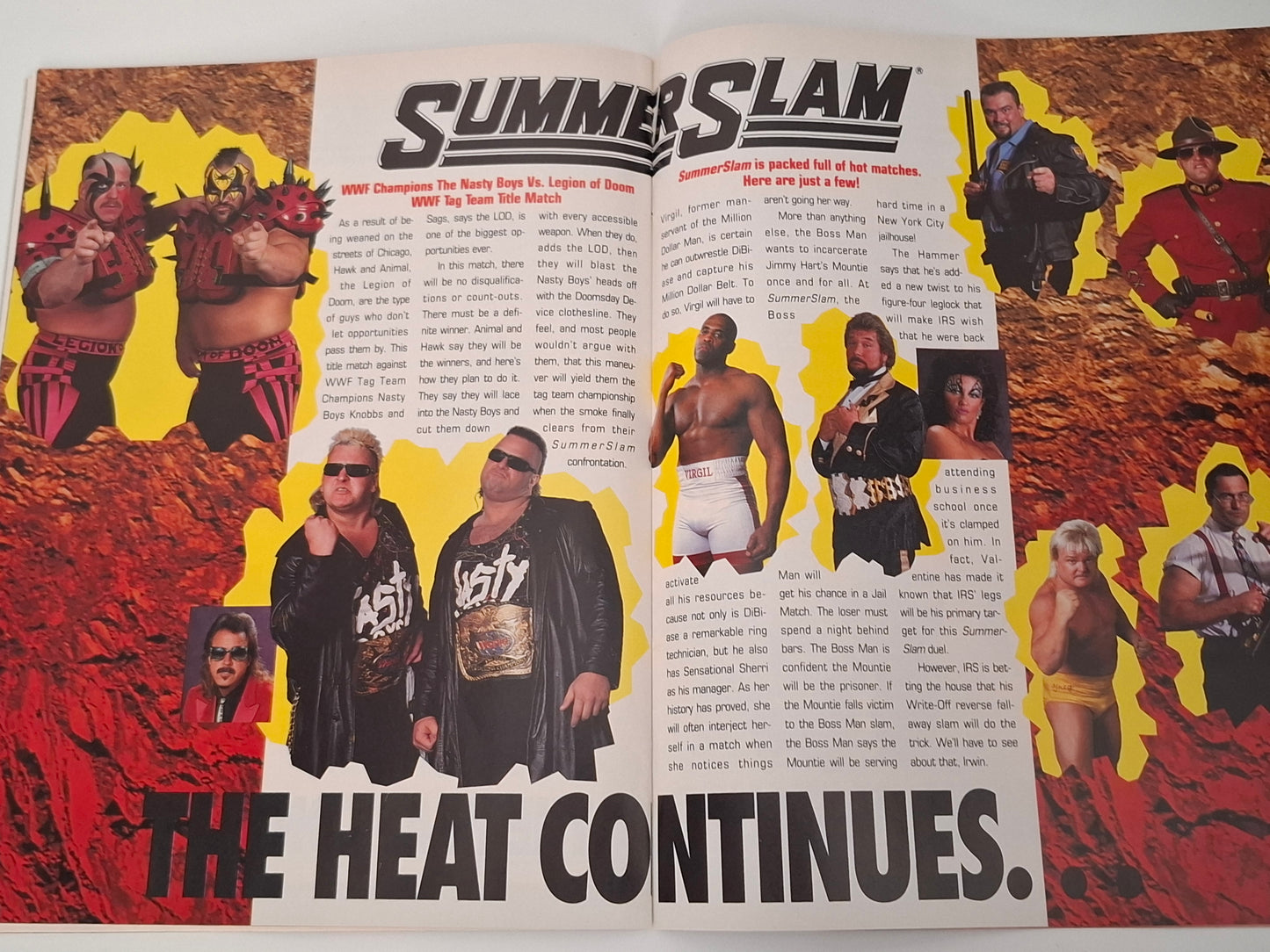 WWF Wrestling - SummerSlam 91 - Official Event Program (1991)