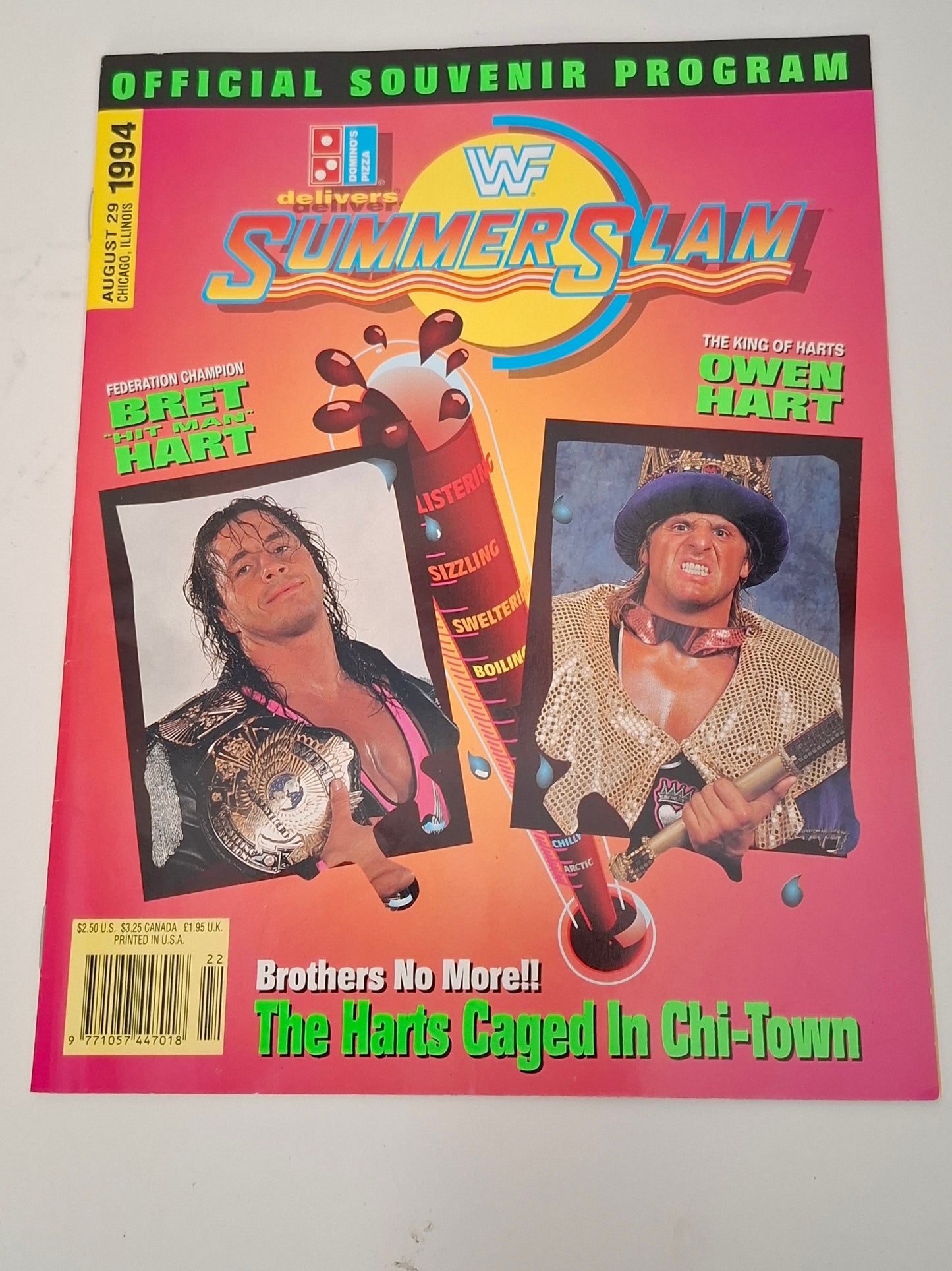 WWF Wrestling - SummerSlam 94 - Official Event Program (1994)