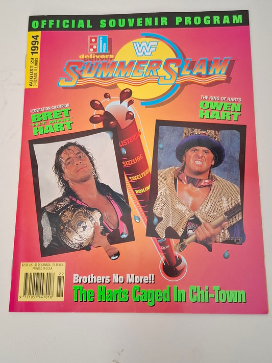 WWF Wrestling - SummerSlam 94 - Official Event Program (1994)