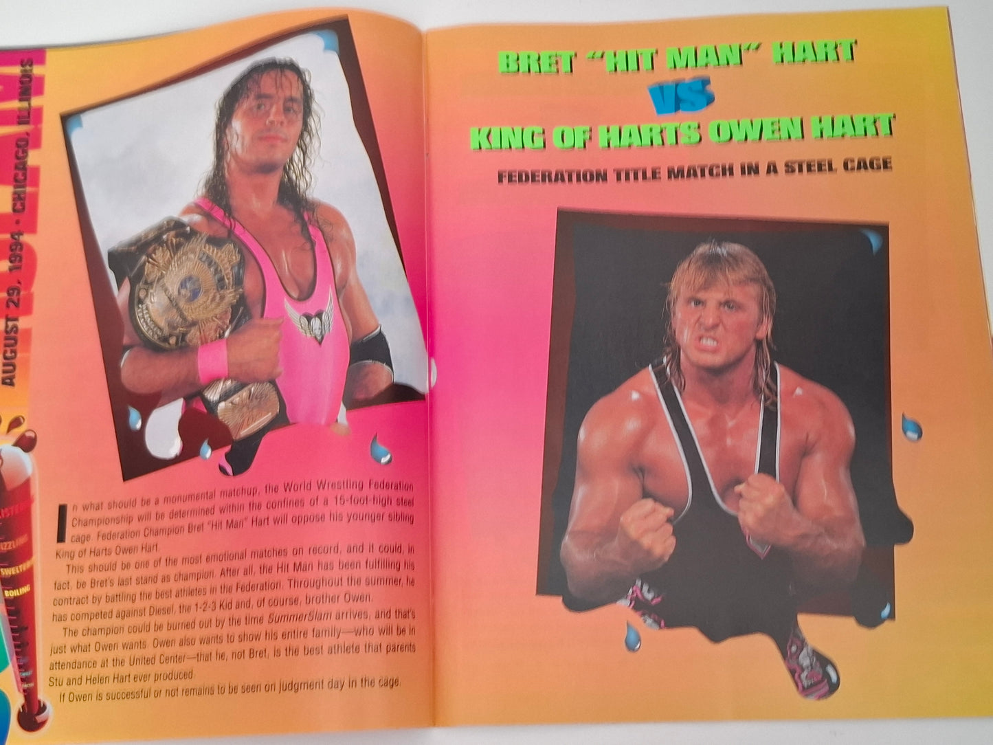 WWF Wrestling - SummerSlam 94 - Official Event Program (1994)