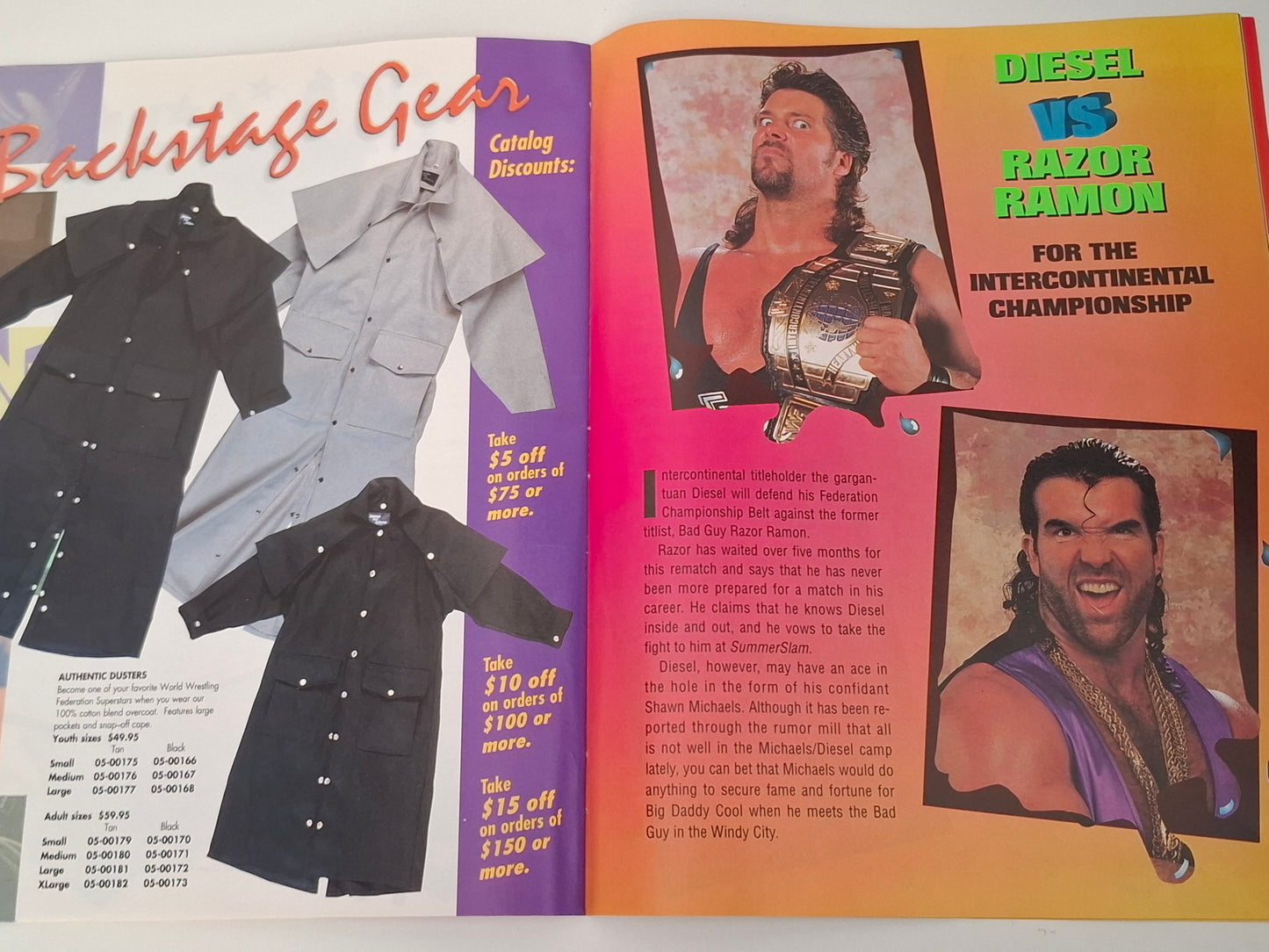 WWF Wrestling - SummerSlam 94 - Official Event Program (1994)