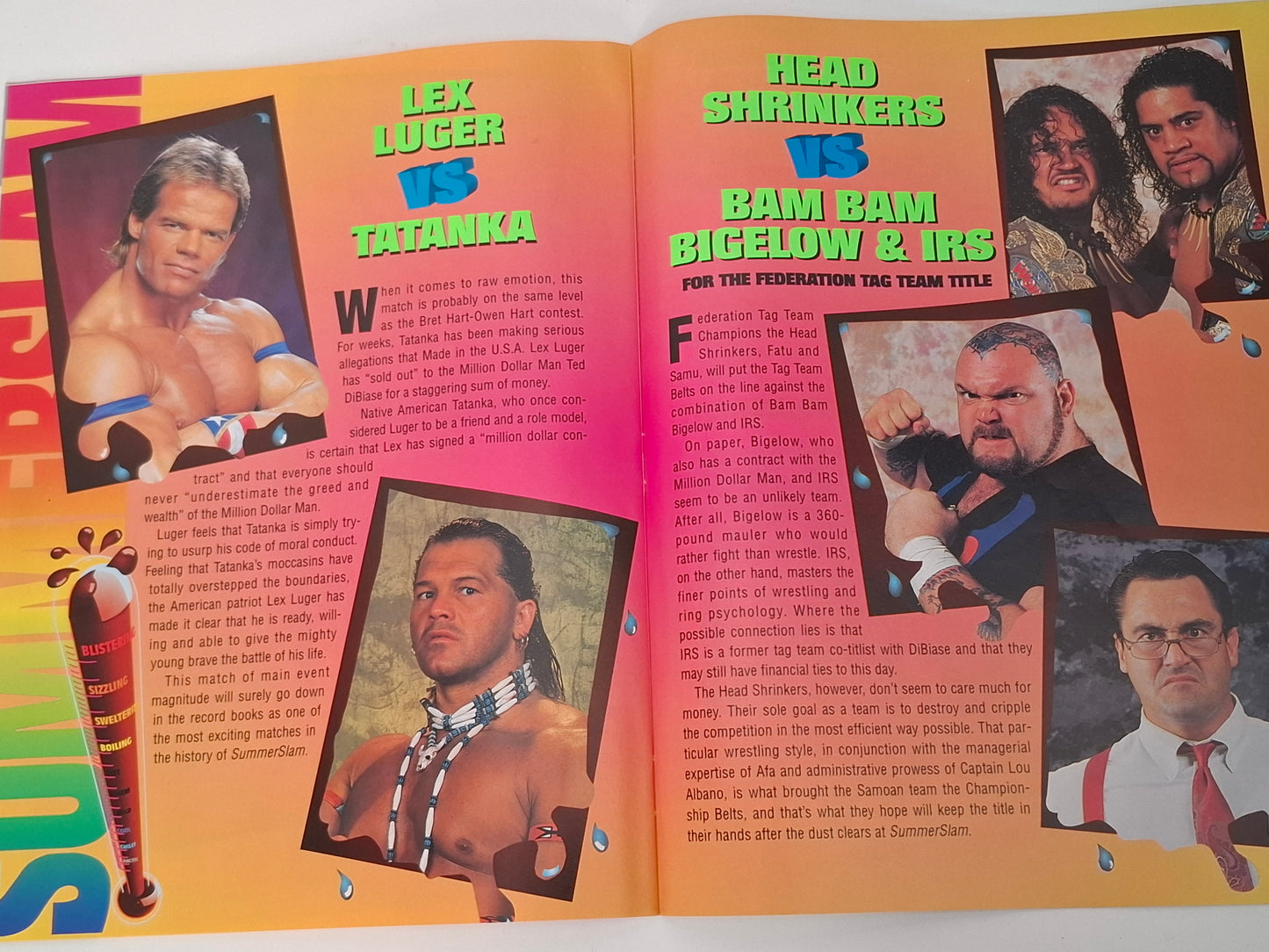 WWF Wrestling - SummerSlam 94 - Official Event Program (1994)