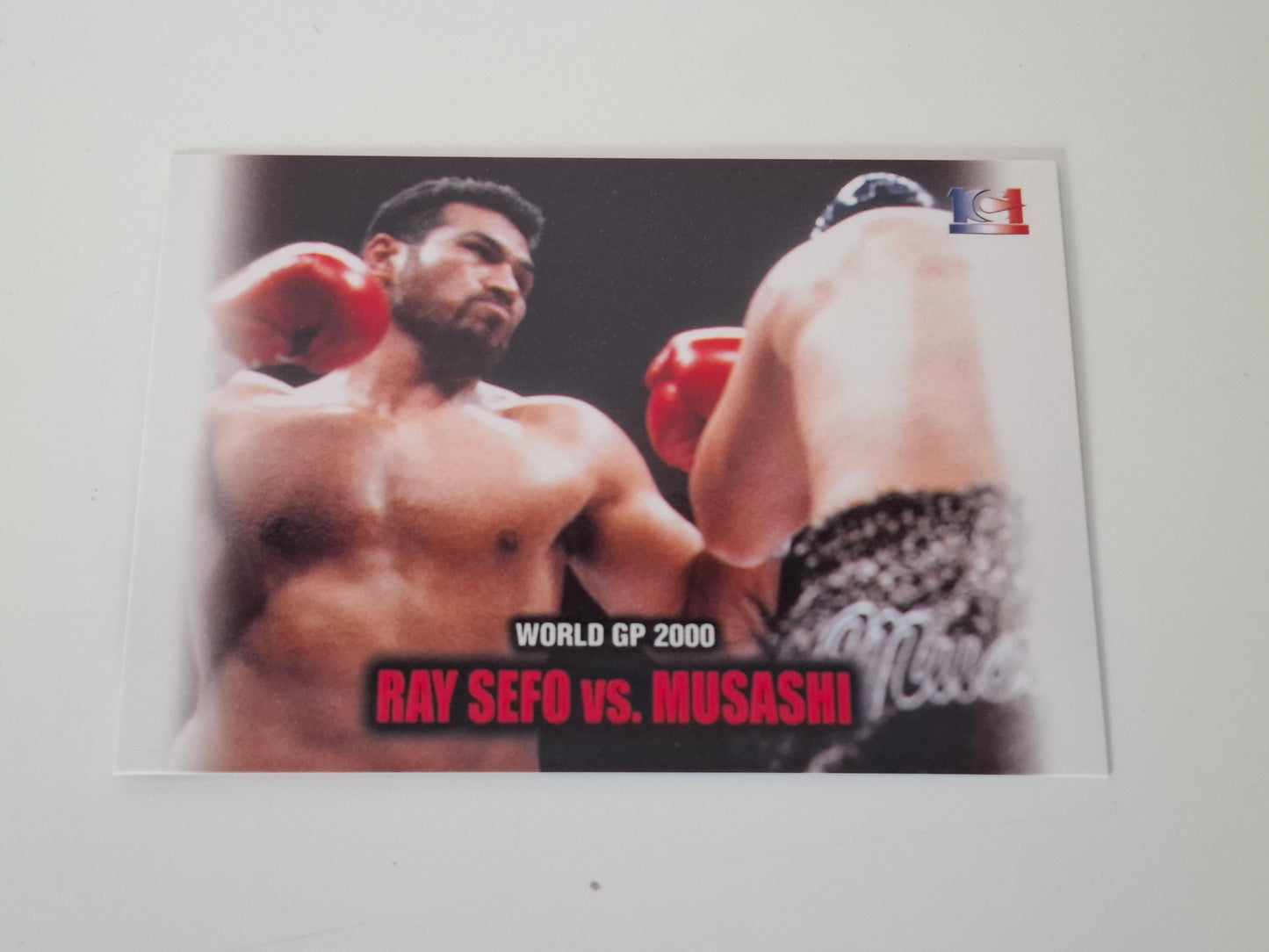 Sefo Vs Musashi - Official Trading Card - #085 - GP2000 - K-1 Kickboxing Epoch Set (2001)