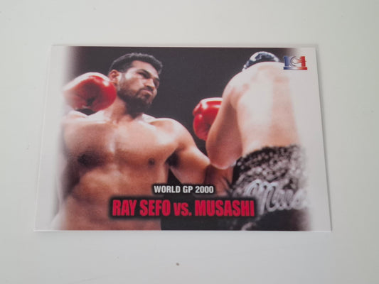 Sefo Vs Musashi - Official Trading Card - #085 - GP2000 - K-1 Kickboxing Epoch Set (2001)