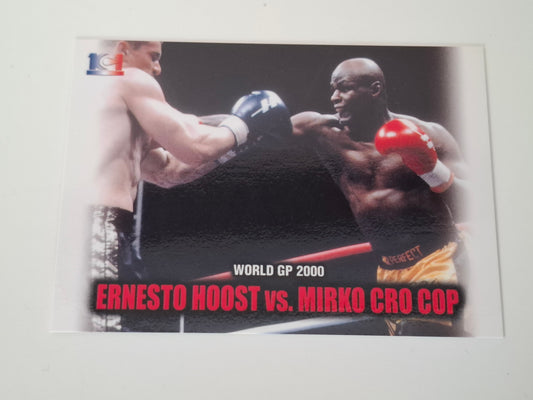 Hoost Vs Crocop - Official Trading Card - #082 - GP2000 - K-1 Kickboxing Epoch Set (2001)