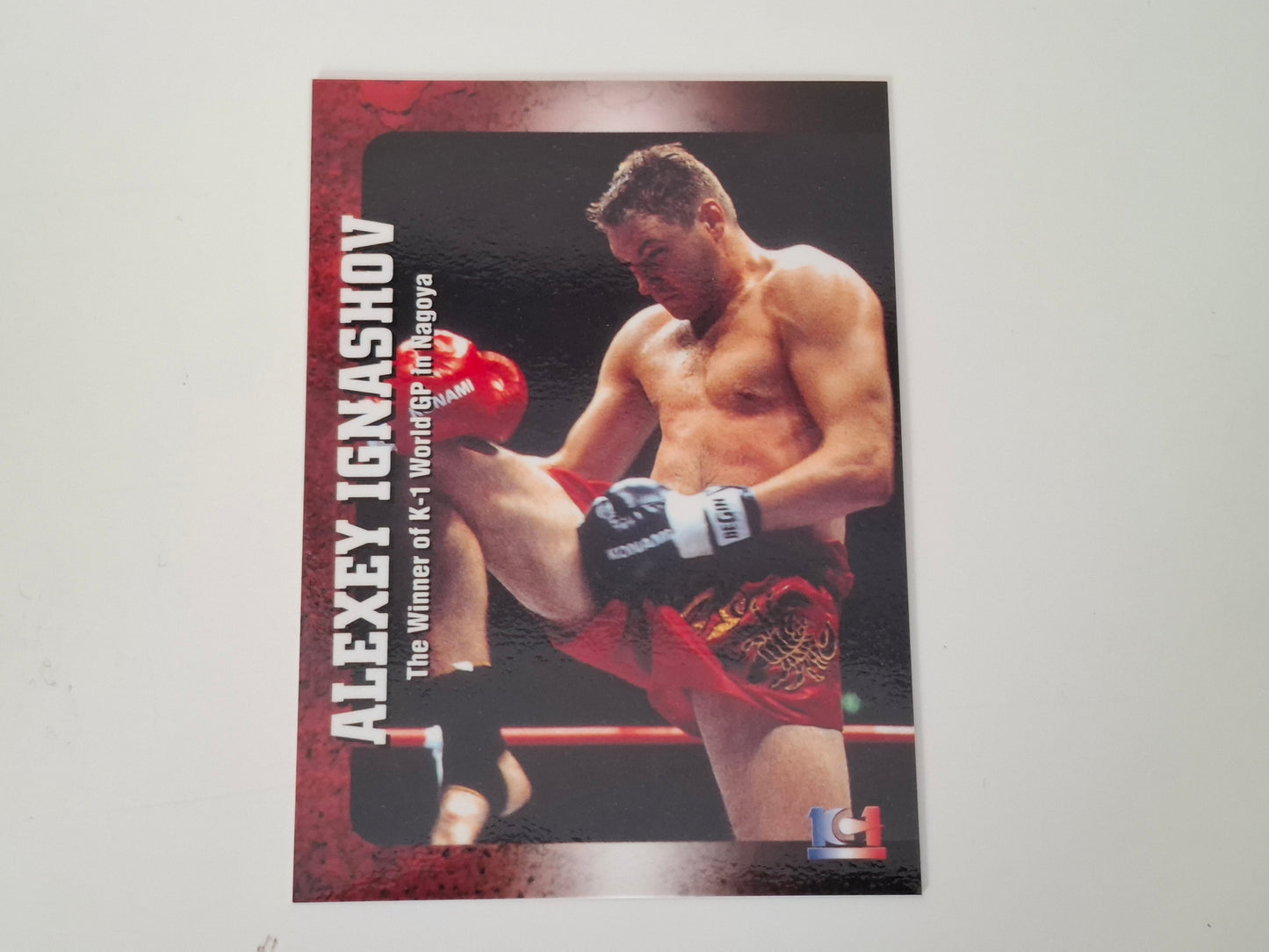 Alexey Ignashov - Official Trading Card - #093 - Winners - K-1 Kickboxing Epoch Set (2001)