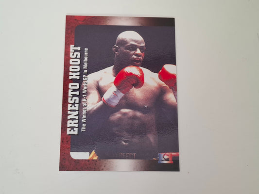 Ernesto Hoost - Official Trading Card - #092 - Winners - K-1 Kickboxing Epoch Set (2001)