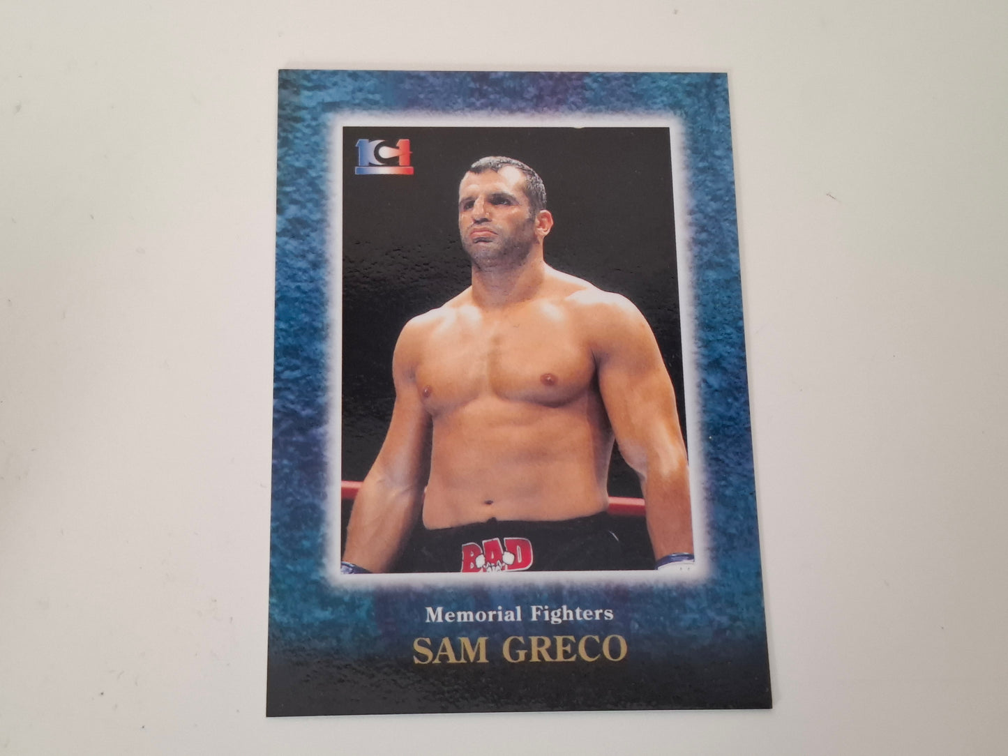 Sam Greco - Official Trading Card - #075 - Memorial Fighters - K-1 Kickboxing Epoch Set (2001)