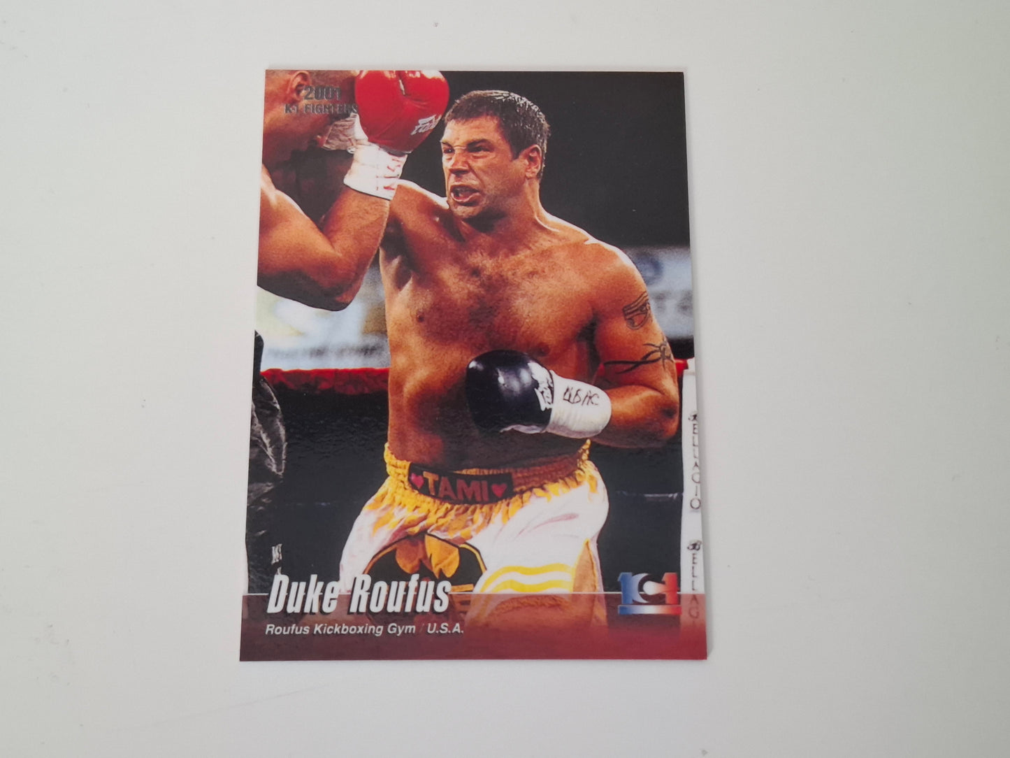 Duke Roufus - Official Trading Card - #027 - K-1 Kickboxing Epoch Set (2001)