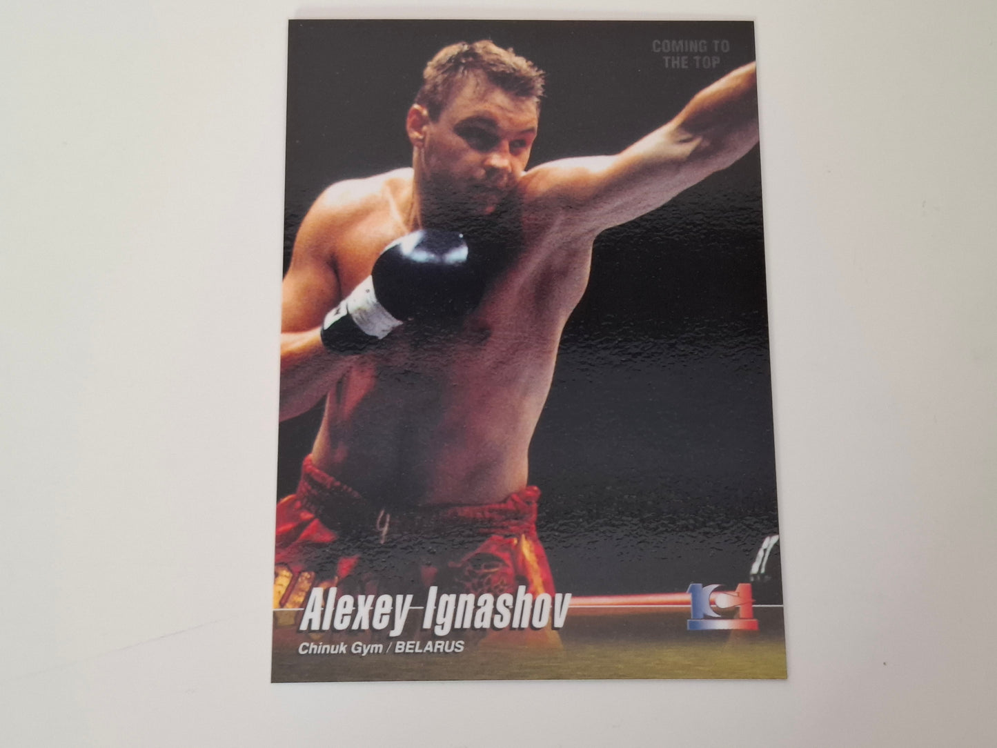 Alexey Ignashov - Official Trading Card - #058 - K-1 Kickboxing Epoch Set (2001)