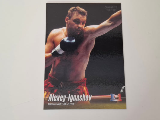 Alexey Ignashov - Official Trading Card - #058 - K-1 Kickboxing Epoch Set (2001)