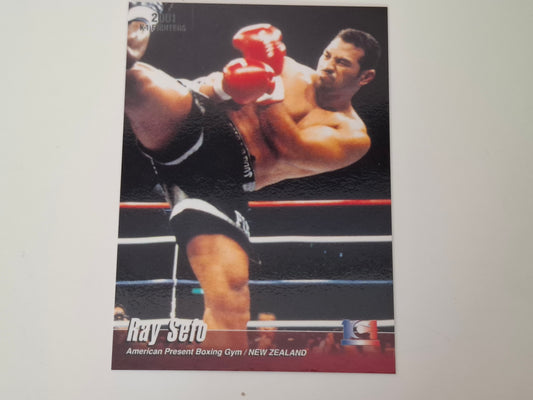 Ray Sefo - Official Trading Card - #055 - K-1 Kickboxing Epoch Set (2001)