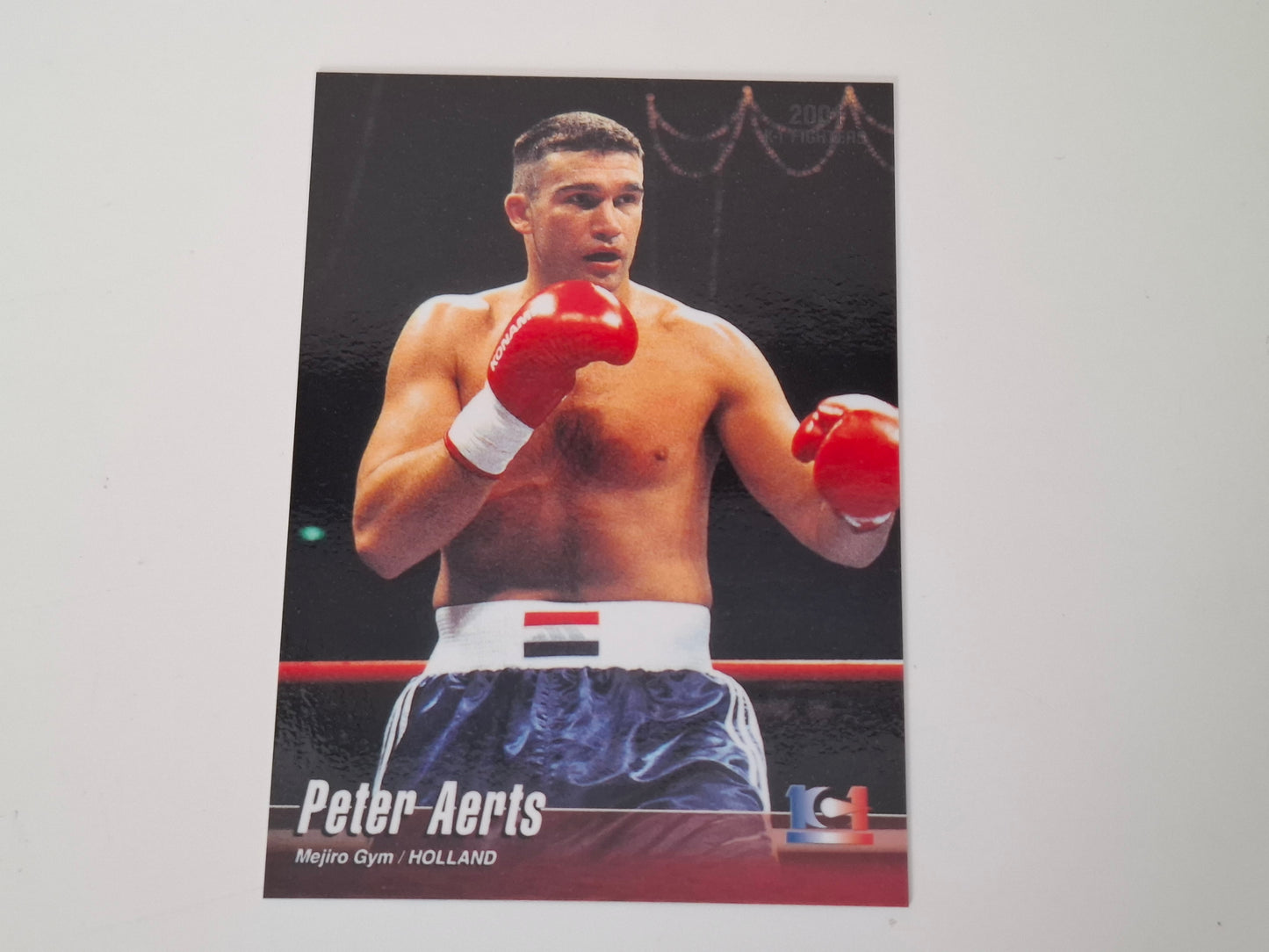 Peter Aerts - Official Trading Card - #34 - K-1 Kickboxing Epoch Set (2001)