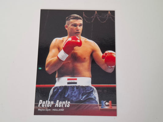 Peter Aerts - Official Trading Card - #34 - K-1 Kickboxing Epoch Set (2001)