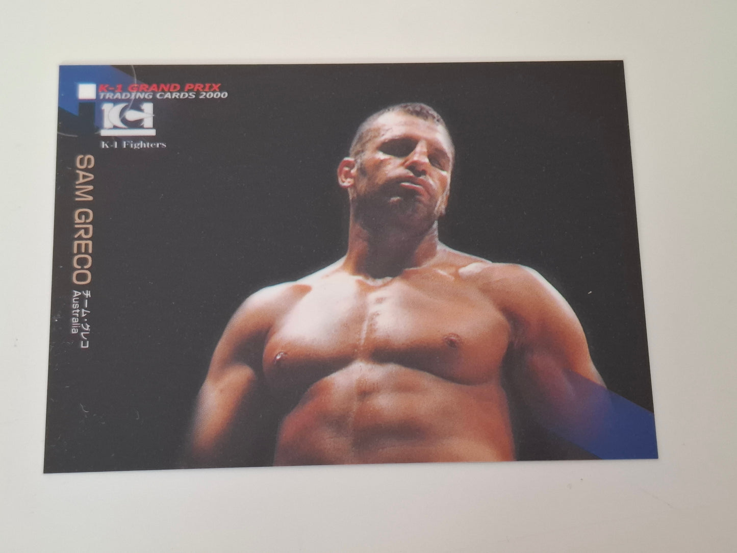 Sam Greco - Official Trading Cards - #003 - K-1 Kickboxing Epoch Set (2000)