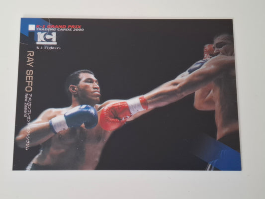 Ray Sefo - Official Trading Card - #018- K-1 Kickboxing Epoch Set (2000)