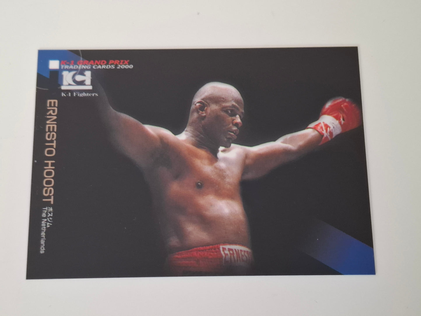 Ernesto Hoost - Official Trading Card - #001 - K-1 Kickboxing Epoch Set (2000)