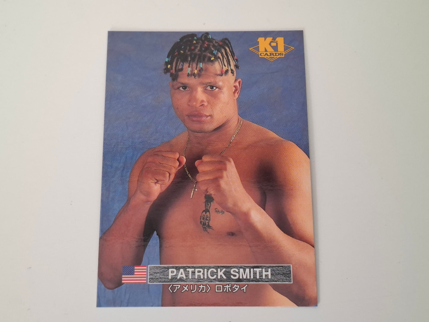 Pat Smith - Official Trading Card - #52 - K-1 Kickboxing Bandai Set (1997)