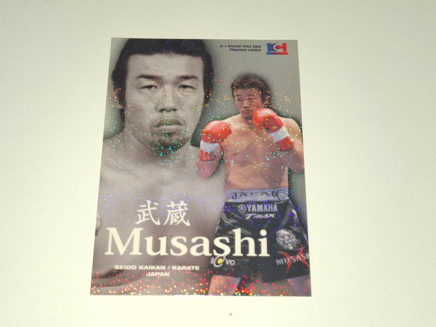 Musashi - Official Trading Card - #13 "Sparkle" - K-1 Kickboxing Epoch Set (2005)