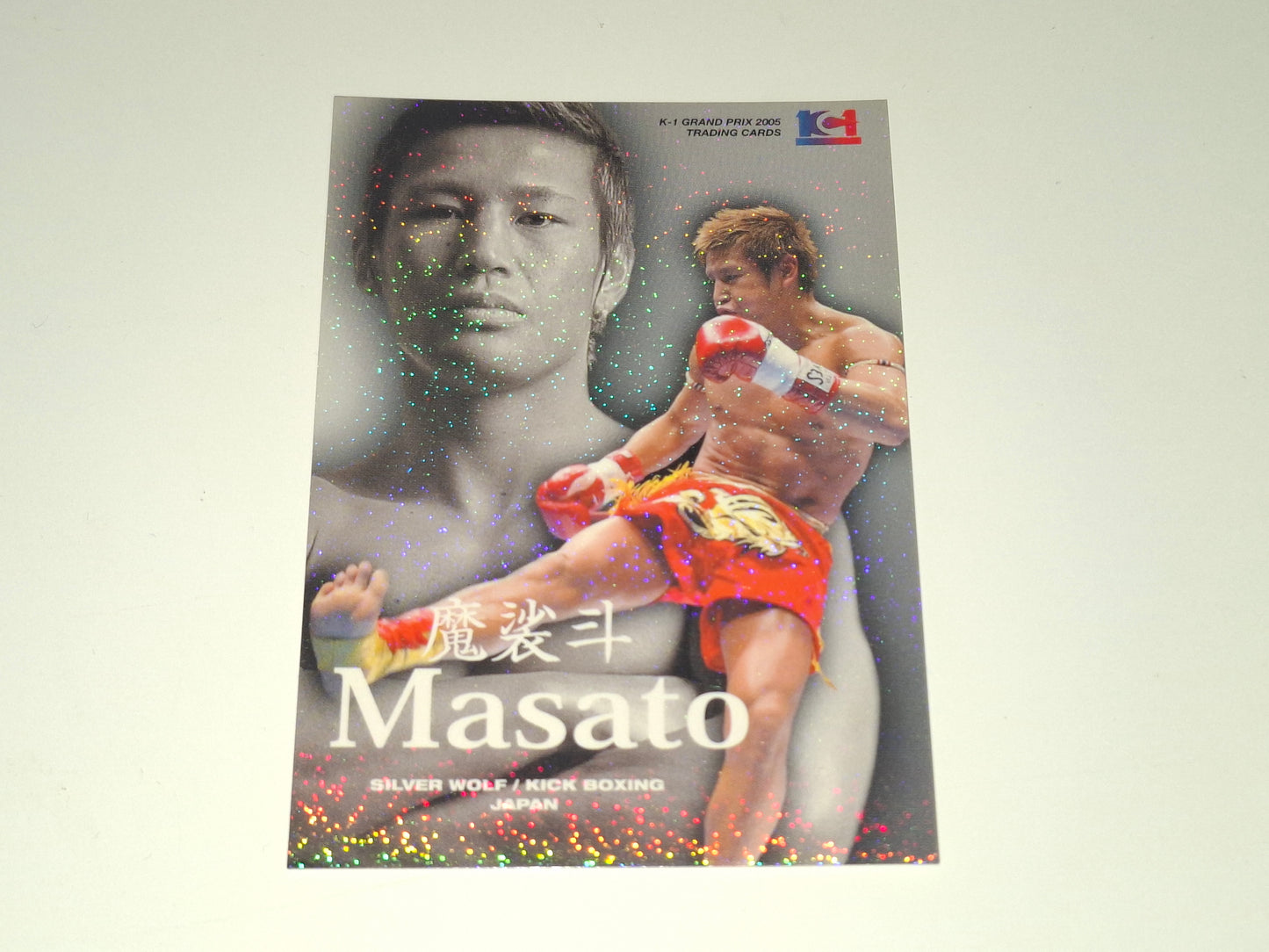 Masato - Official Trading Card - #20 "Sparkle" - K-1 Kickboxing Epoch Set (2005)