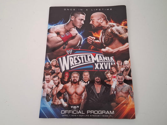 WWF / WWE Wrestling - Wrestlemania 28 - Official Event Program (2012)