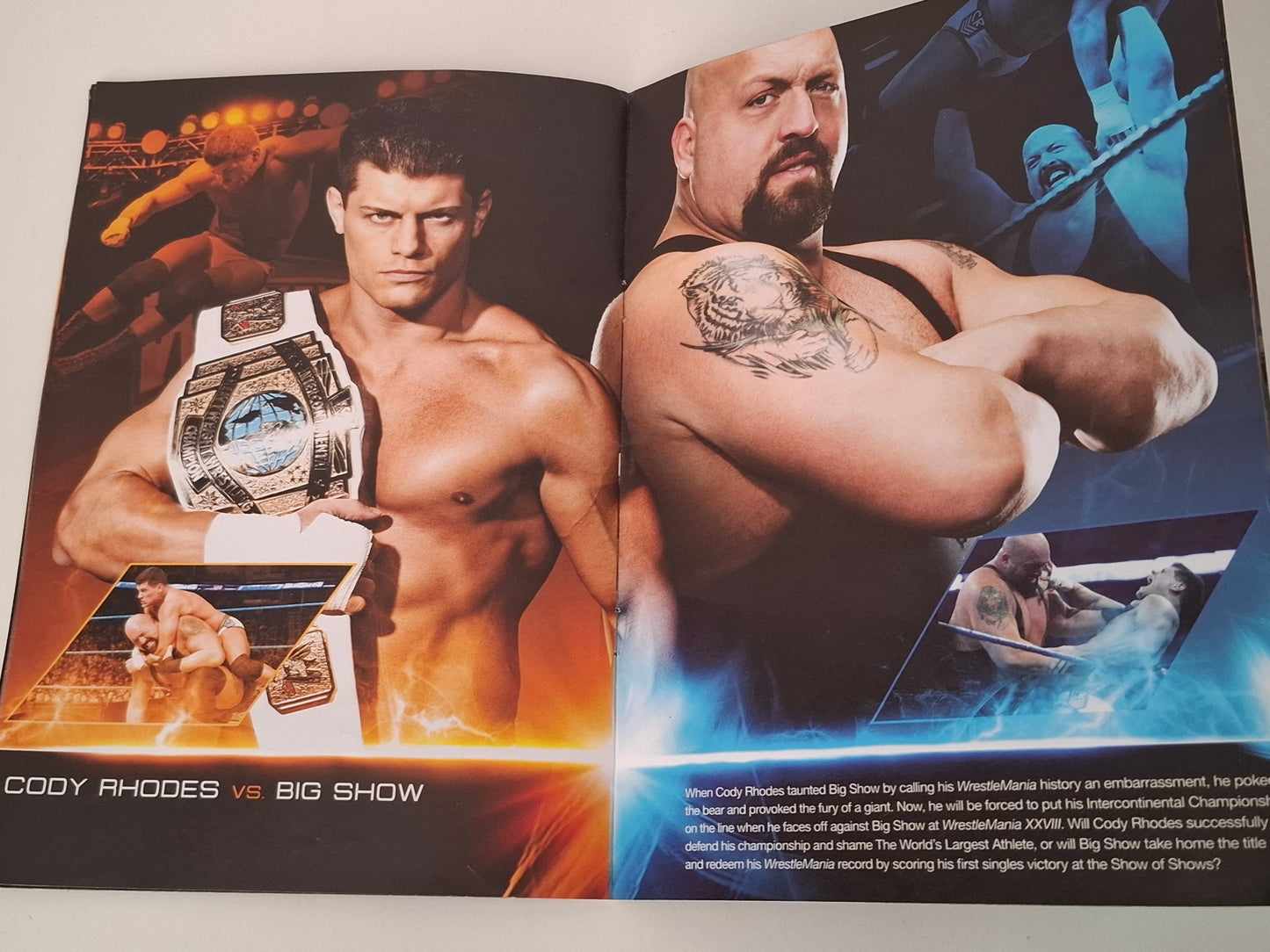 WWF / WWE Wrestling - Wrestlemania 28 - Official Event Program (2012)