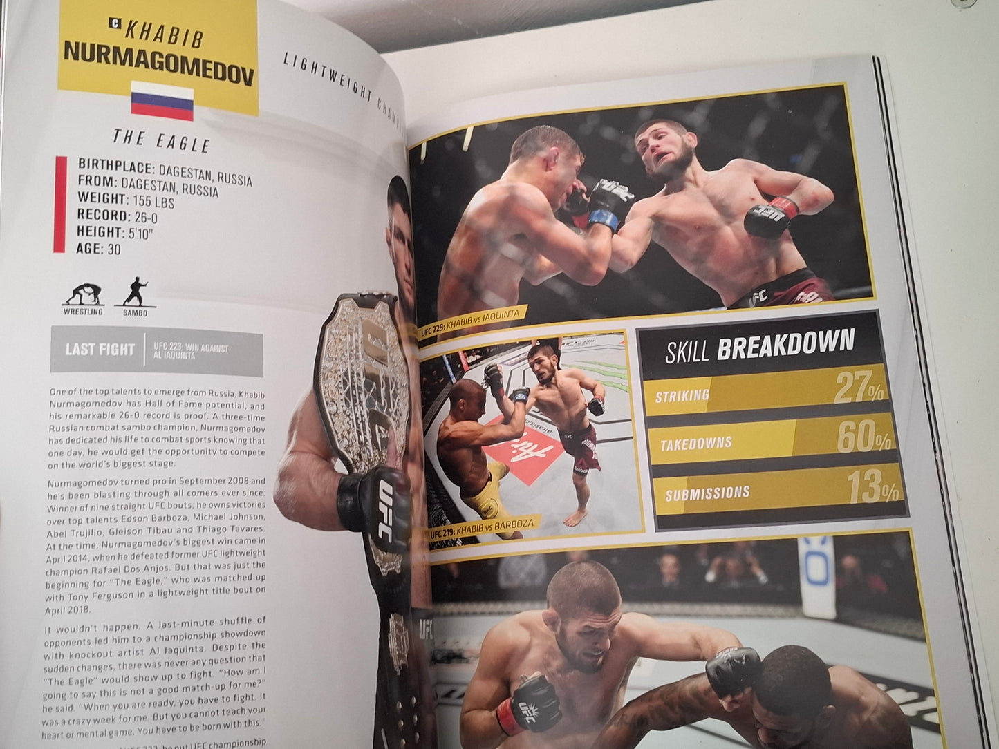 UFC 229 - Khabib Nurmagomedov Vs Conor McGregor - Official Event Program (2018)