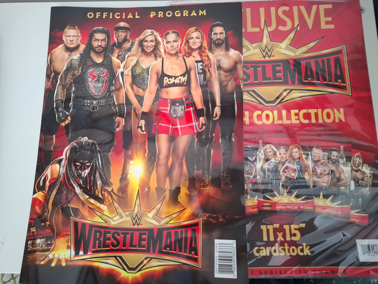 WWF / WWE Wrestling - Wrestlemania 35 - Official Event Program (2019)