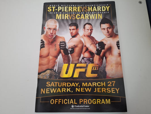 UFC 111 - St-Pierre Vs Hardy - Official Event Program (2010)