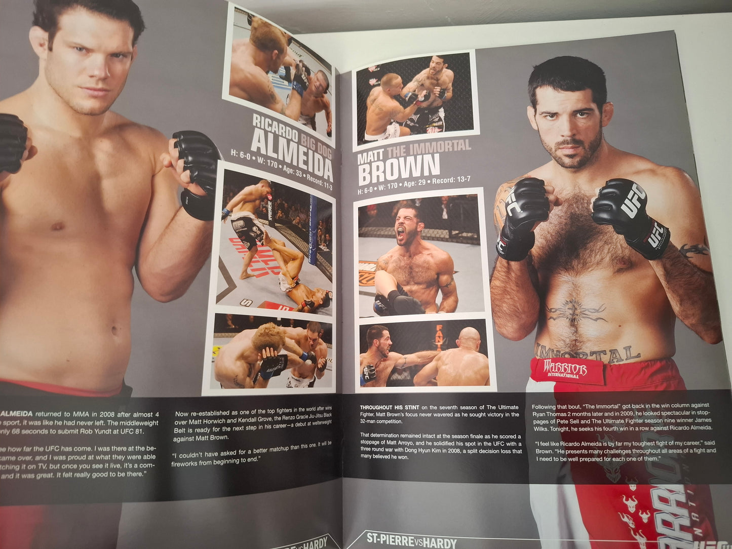 UFC 111 - St-Pierre Vs Hardy - Official Event Program (2010)