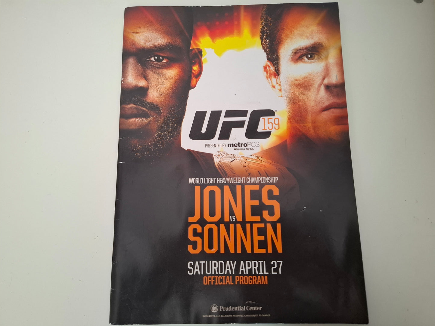 UFC 159 - Jones Vs Sonnen - Official Event Program (2013)