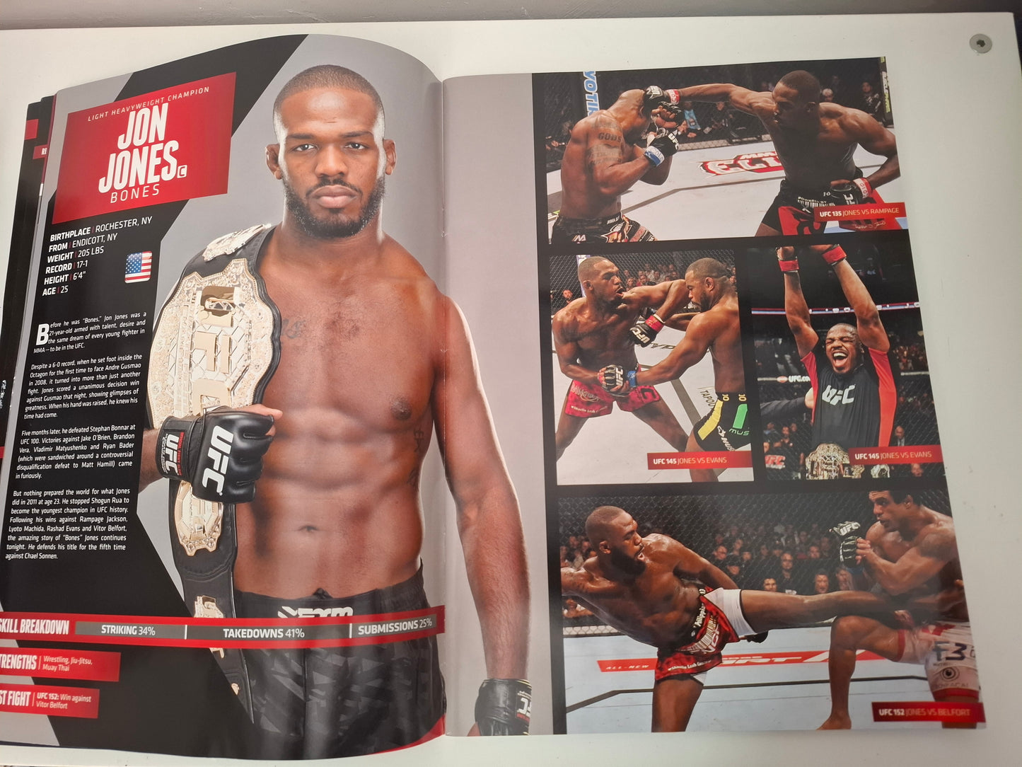 UFC 159 - Jones Vs Sonnen - Official Event Program (2013)