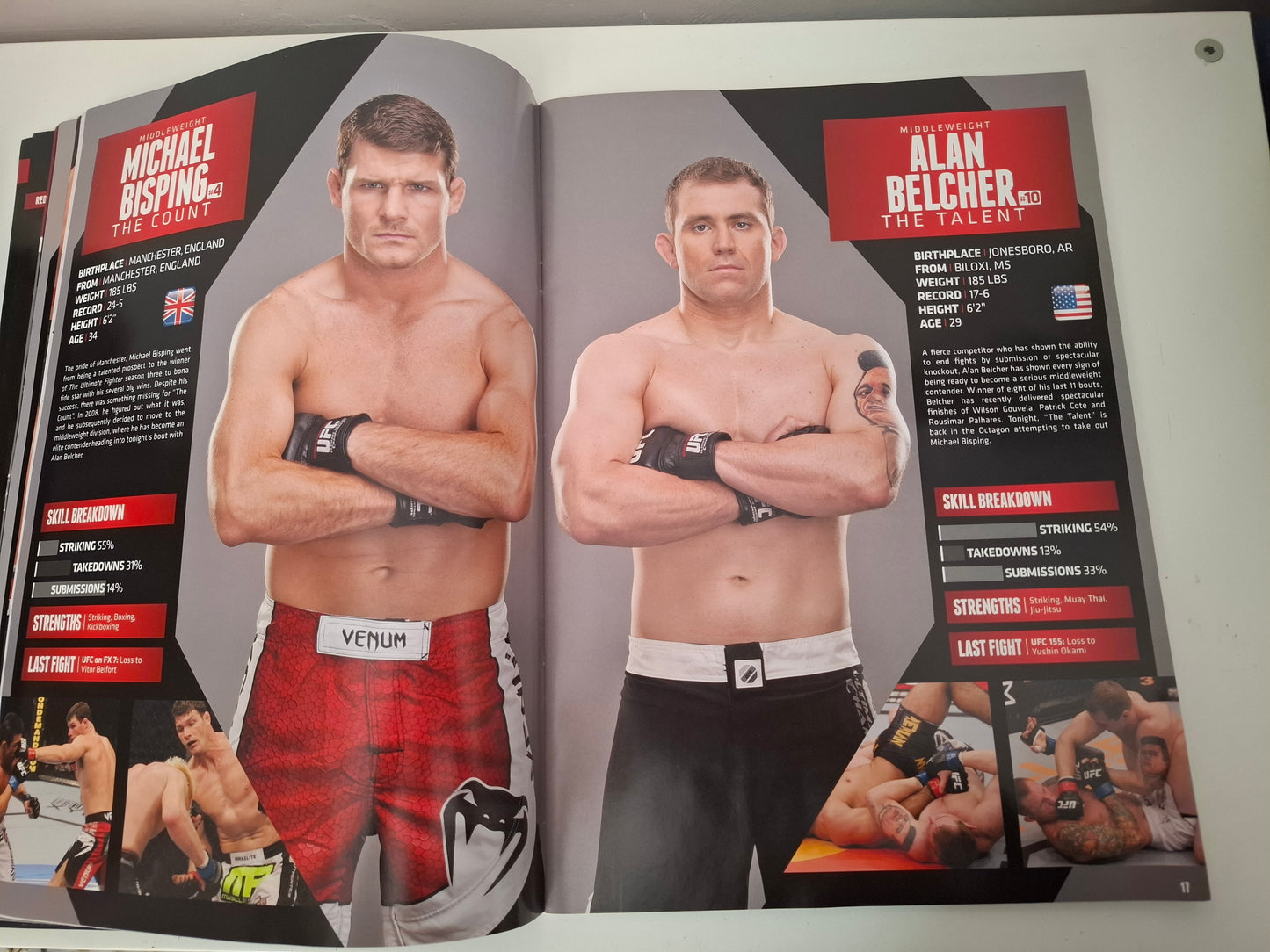 UFC 159 - Jones Vs Sonnen - Official Event Program (2013)