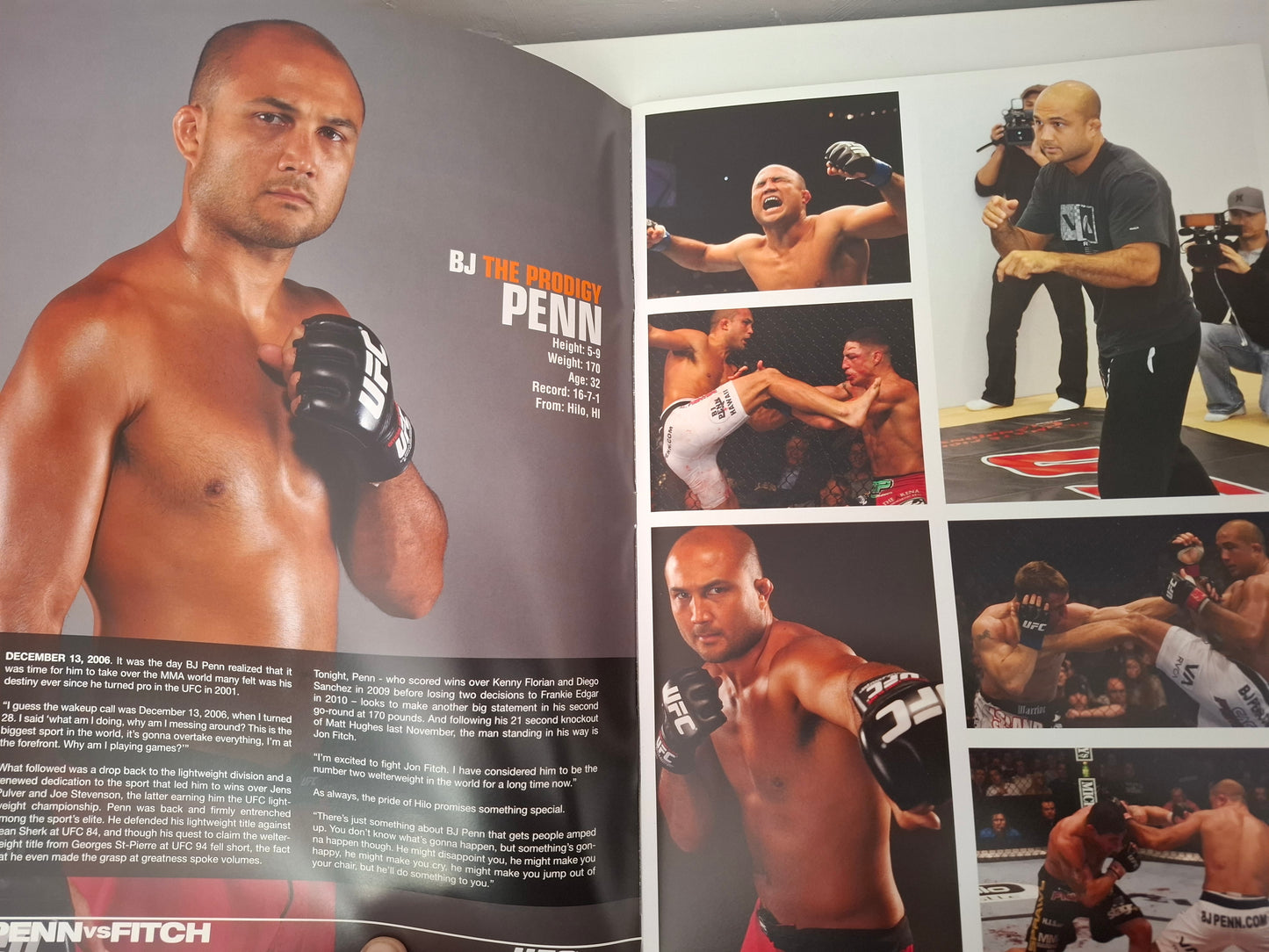 UFC 127 (AUS) - Penn Vs Fitch - Official Event Program (2011)