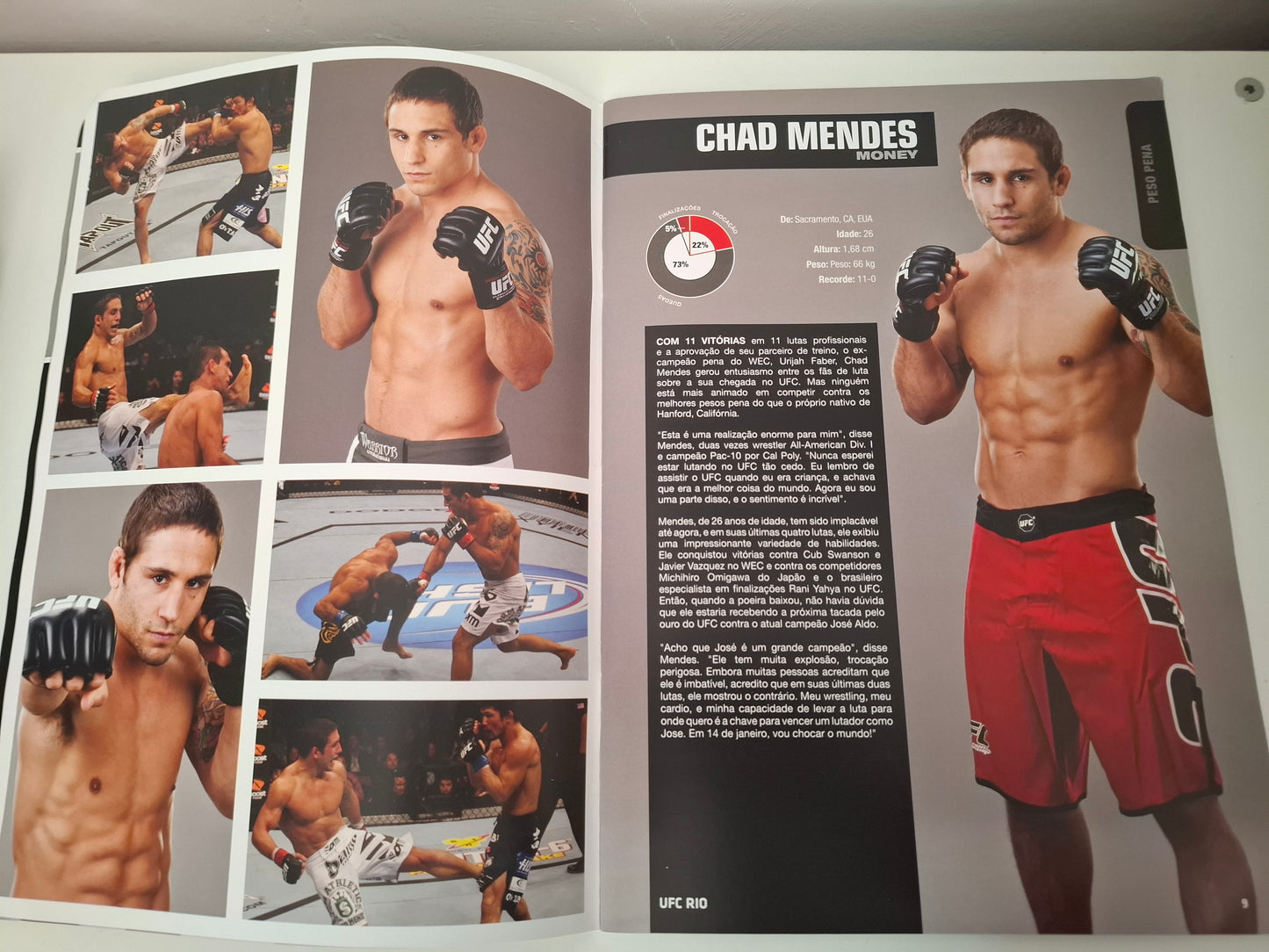 UFC 142 (BRA) - Aldo Vs Mendes - Official Event Program (2012)