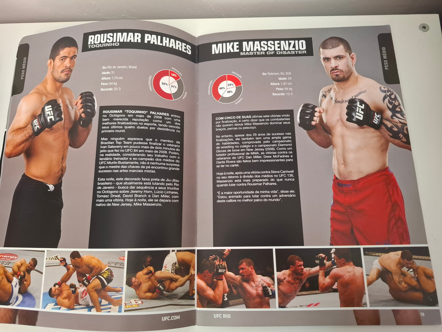 UFC 142 (BRA) - Aldo Vs Mendes - Official Event Program (2012)