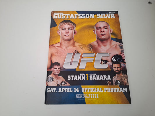 UFC on Fuel Tv 2 (SWE) - Gustafsson Vs Silva - Official Event Program (2012)