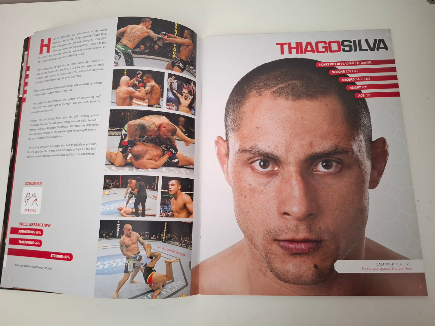 UFC on Fuel Tv 2 (SWE) - Gustafsson Vs Silva - Official Event Program (2012)