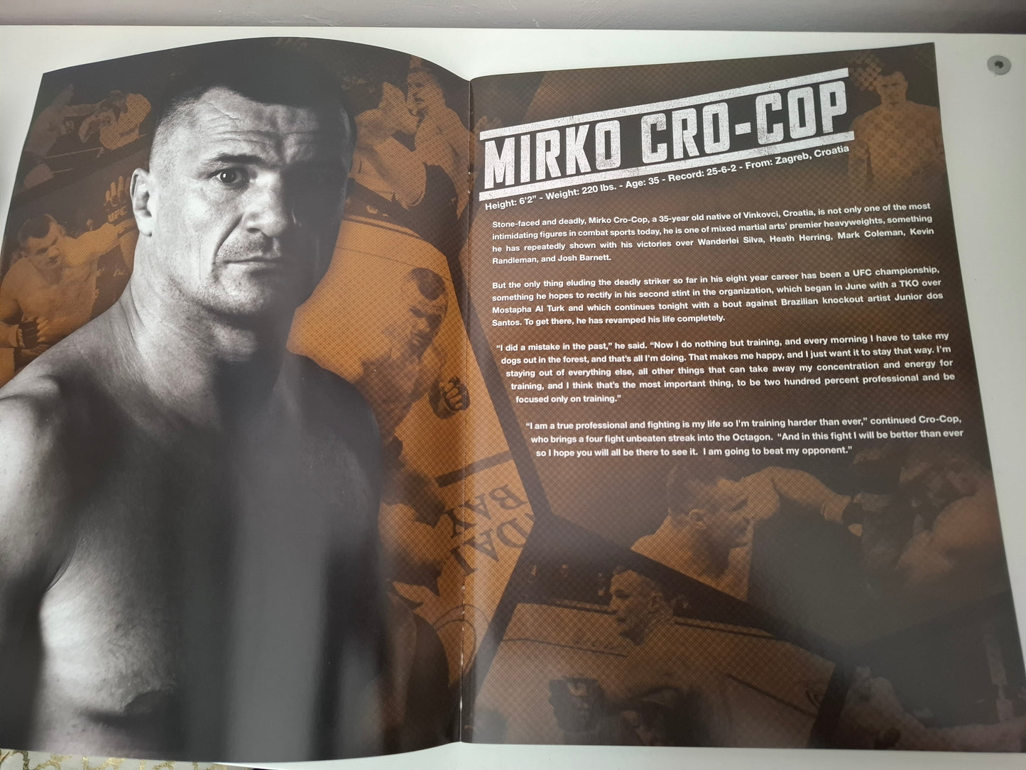 UFC 103 - Franklin Vs Belfort - Official Event Program (2009)