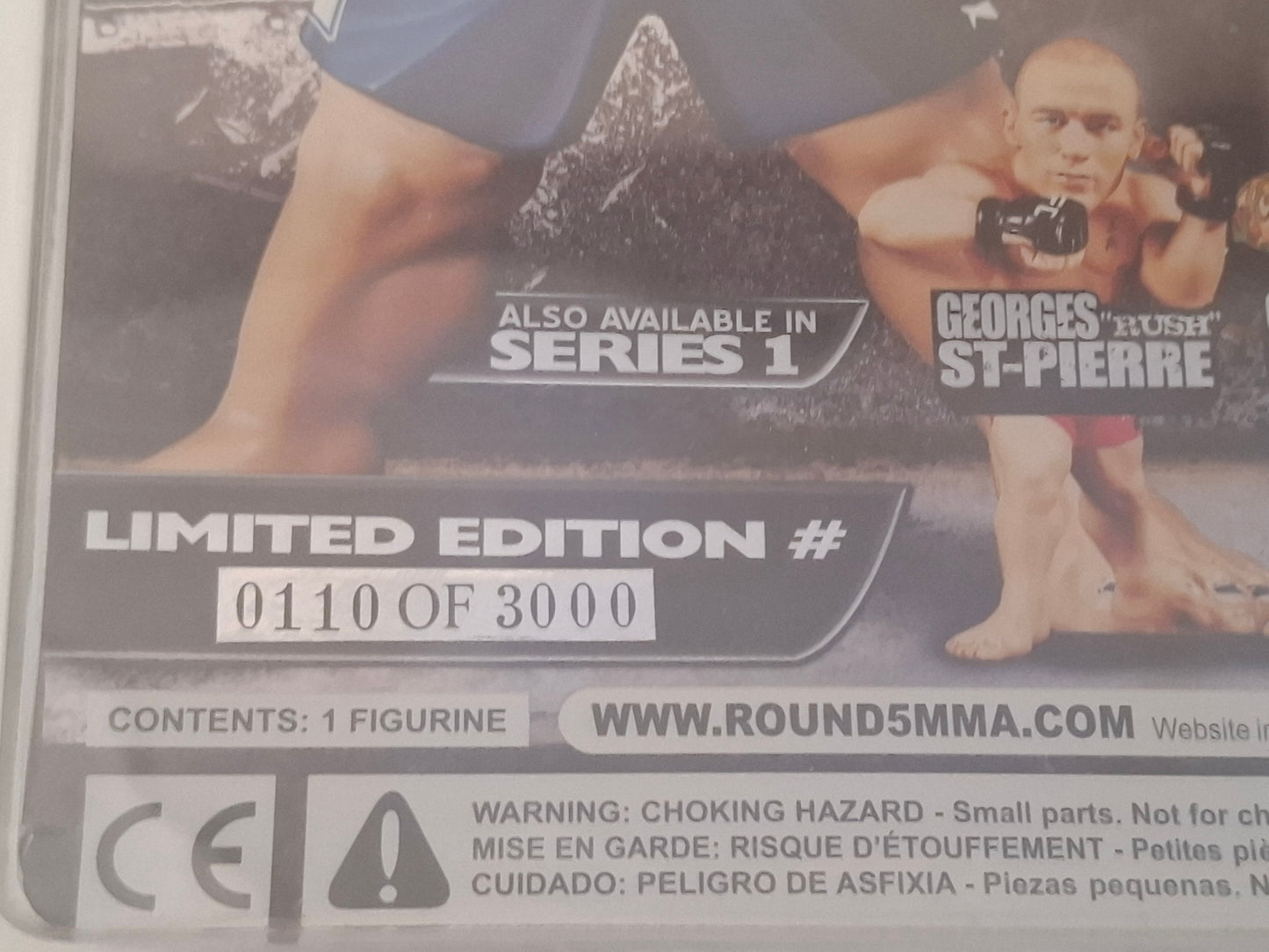 Chuck "The Iceman" Liddell - Round 5 UFC Limited Edition /3000 Action Figure - Boxed