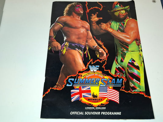 WWF Wrestling - SummerSlam 92 - Official UK Event Program (1992)