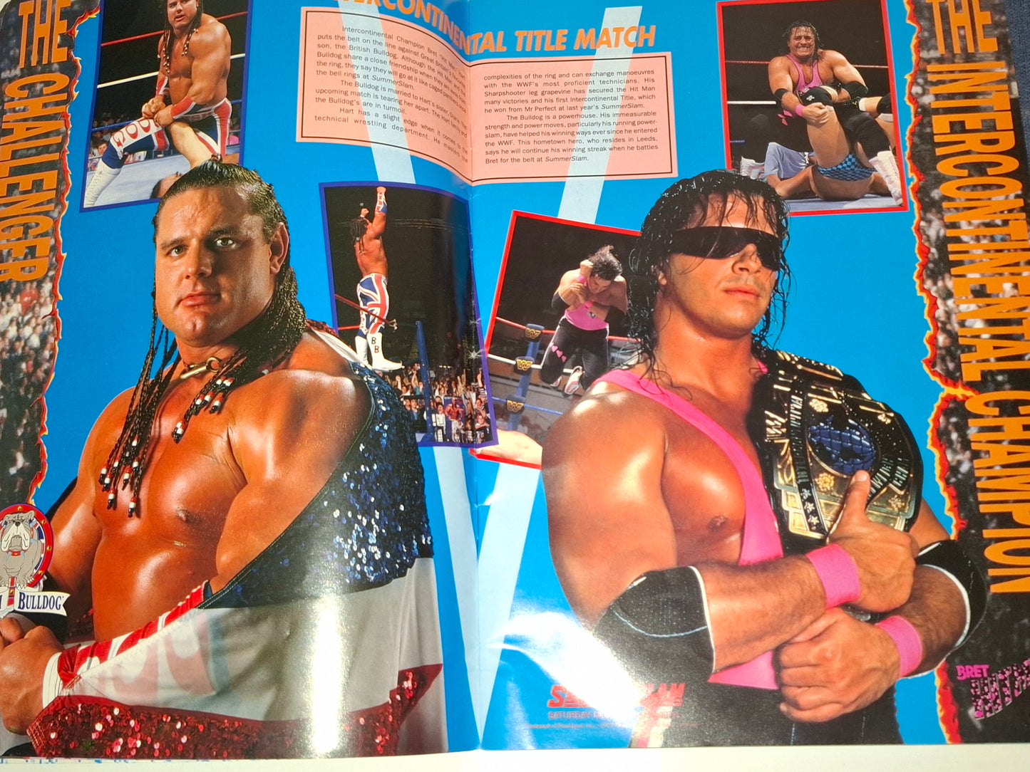 WWF Wrestling - SummerSlam 92 - Official UK Event Program (1992)