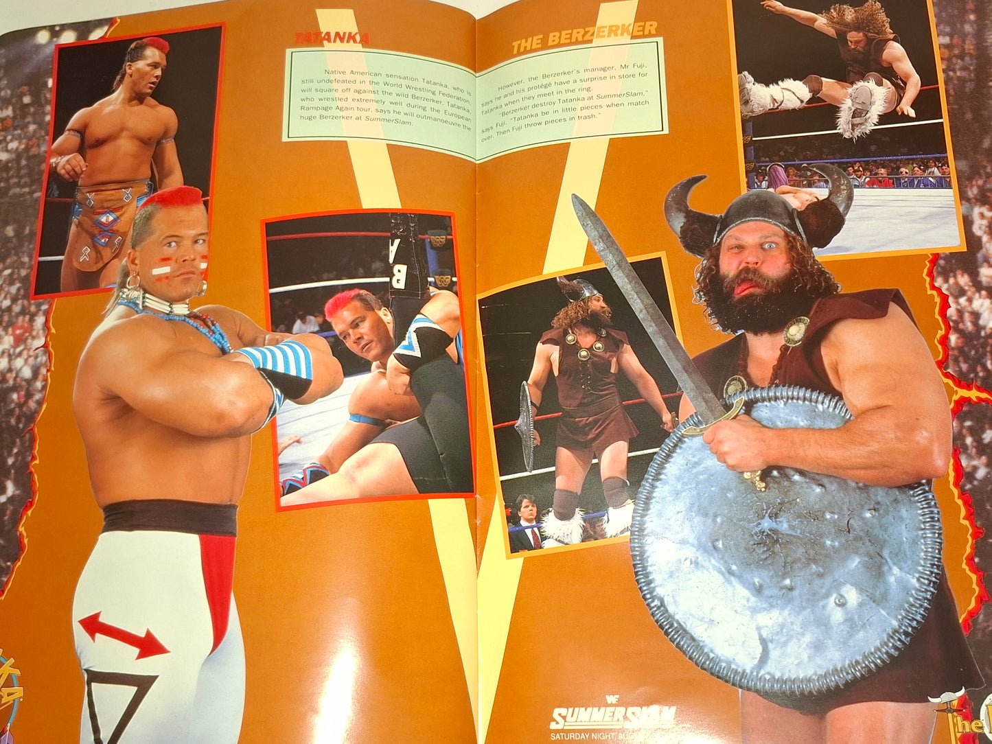 WWF Wrestling - SummerSlam 92 - Official UK Event Program (1992)