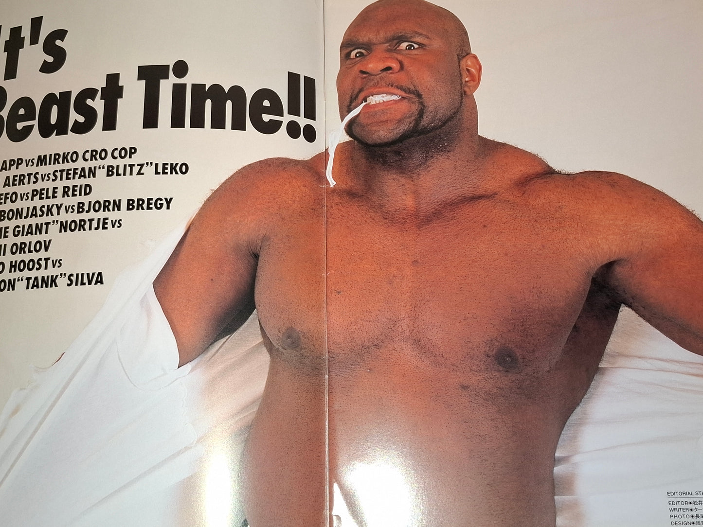 K-1 Kickboxing Japan Grand Prix 2003 Finals - Survival '03 - Official Event Program (2003) [AUTOGRAPHED]