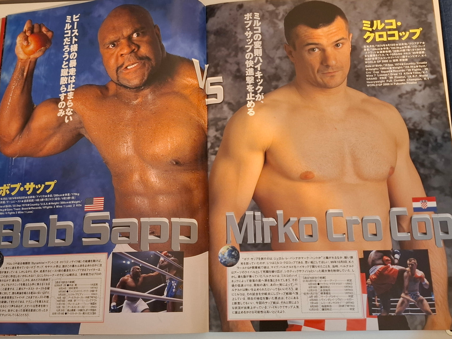 K-1 Kickboxing Japan Grand Prix 2003 Finals - Survival '03 - Official Event Program (2003) [AUTOGRAPHED]