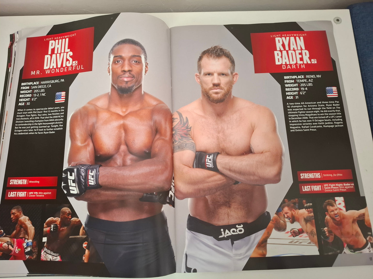 UFC on Fox 14 (SWE) - Gustafsson Vs Johnson - Official Event Program (2015)