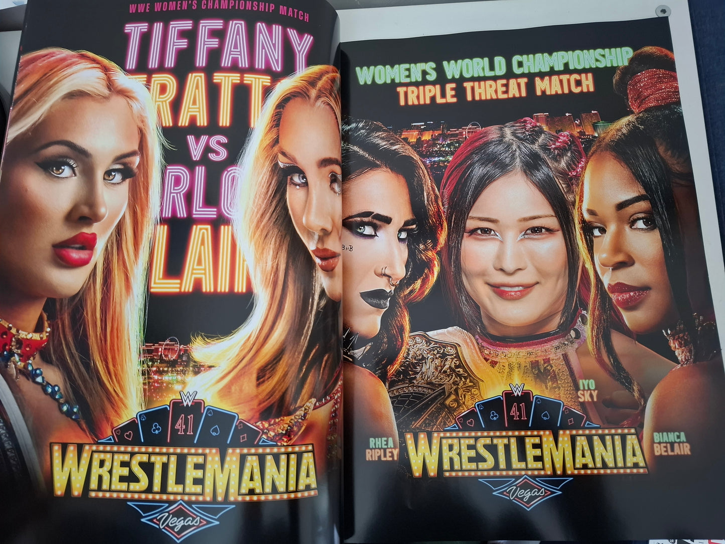 WWF / WWE Wrestling - Wrestlemania 41 - Official Event Program (2025)
