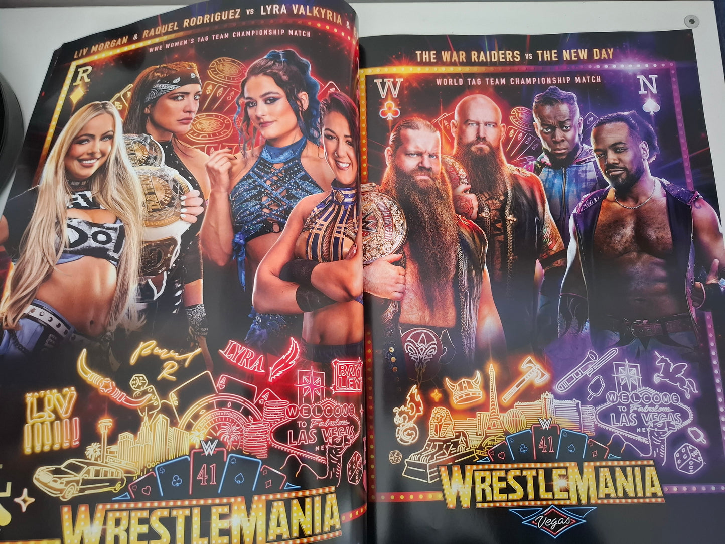 WWF / WWE Wrestling - Wrestlemania 41 - Official Event Program (2025)
