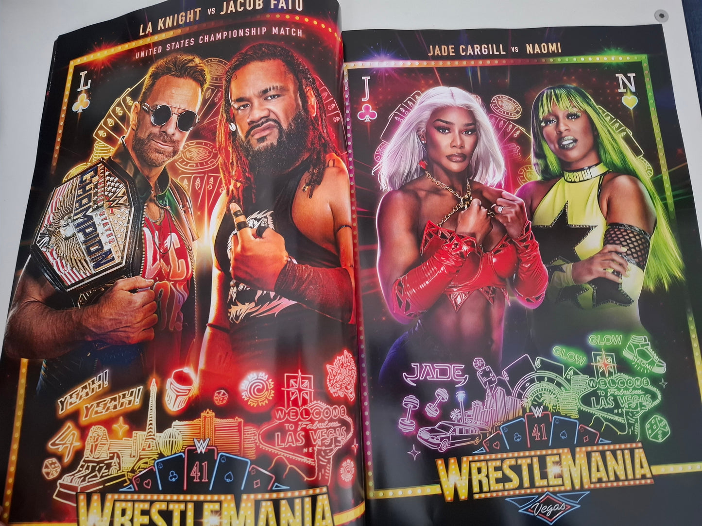 WWF / WWE Wrestling - Wrestlemania 41 - Official Event Program (2025)